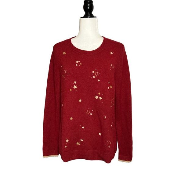 white Stuff Starlit Jumper Pullover Holiday Sweater - Picture 4 of 10